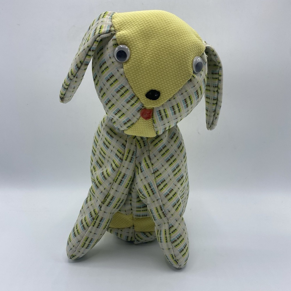 Vintage Kitsch Unique Handmade Dog Plush Cottage Country